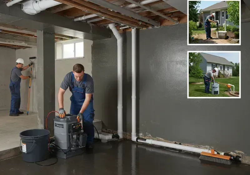 Basement Waterproofing and Flood Prevention process in Huxley, IA